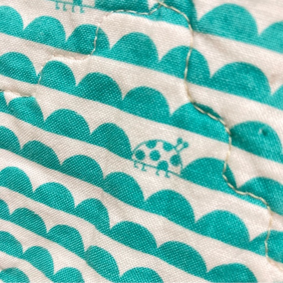 Handmade ALIENS MARTIANS OUTER SPACE Quilt Blanket 41 x 34 inches - Picture 12 of 12